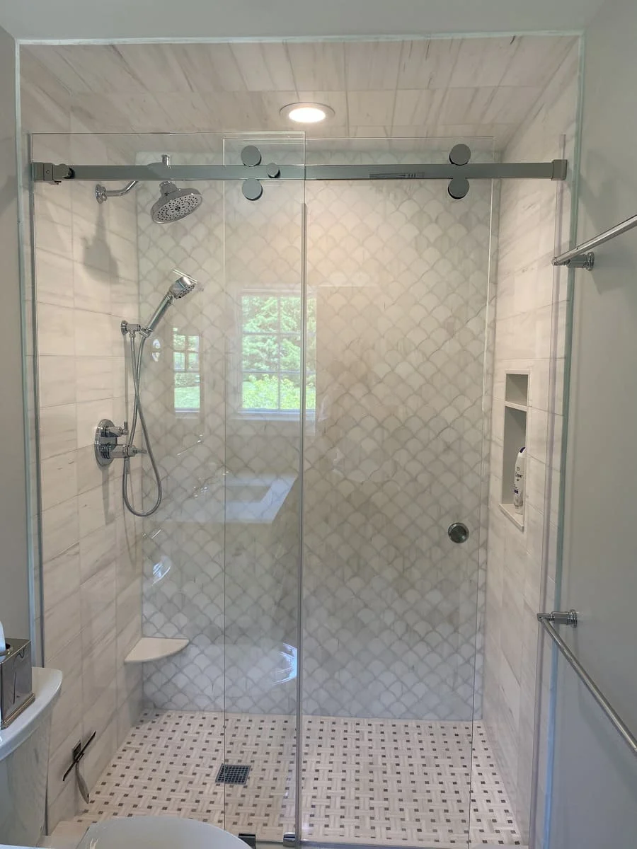 tile contractor Hillsborough NJ custom bathroom tile installation & shower tile installation in Hillsborough NJ by Llanes Tile and Marble
